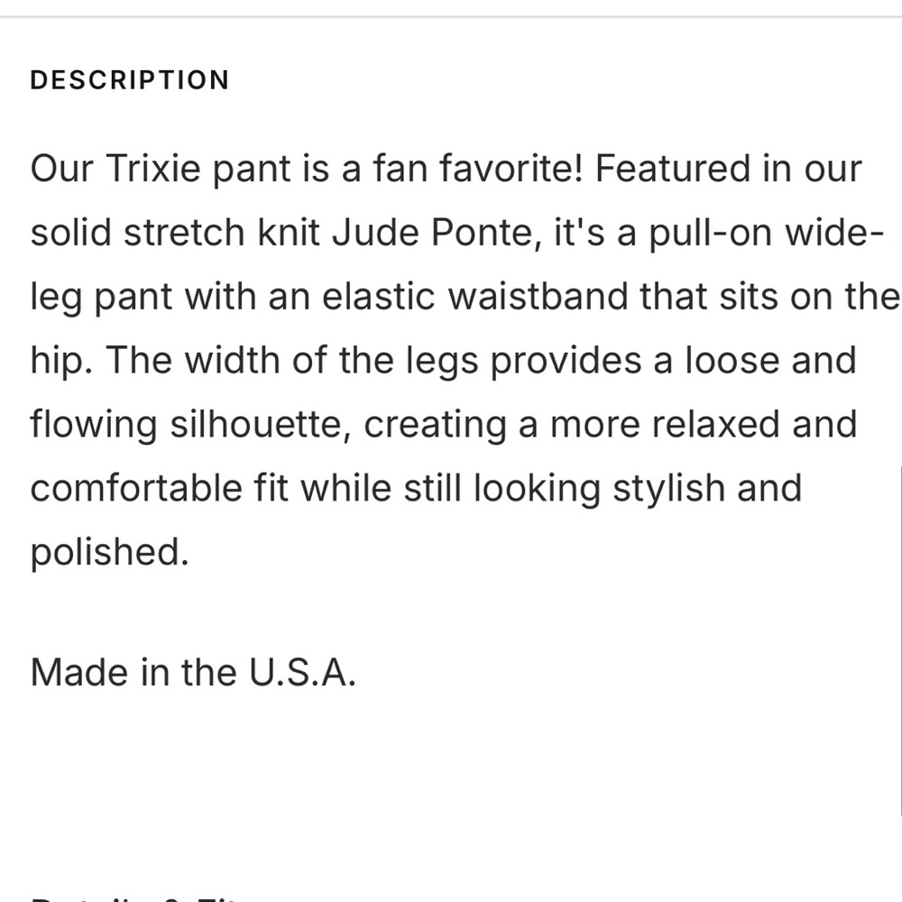 Jude Connally Trixie Ponte Pant - Picture 7 of 7